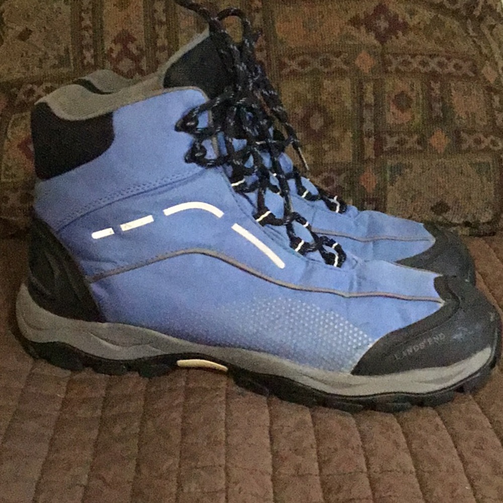 LANDS END Womens Canvas Snow Boots